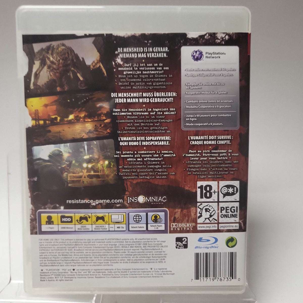 Resistance 2 Playstation 3 - Feniks Gameshop