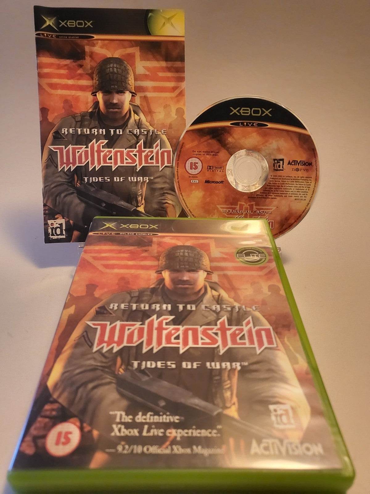 Return to Castle Wolfenstein Tides of War Xbox Original - Feniks Gameshop