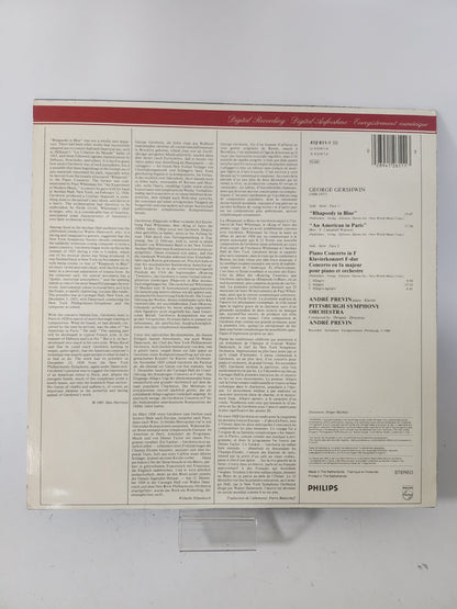 Rhapsody in Blue - Concerto in F - American in Paris LP Vinyl - Lp Vinyl