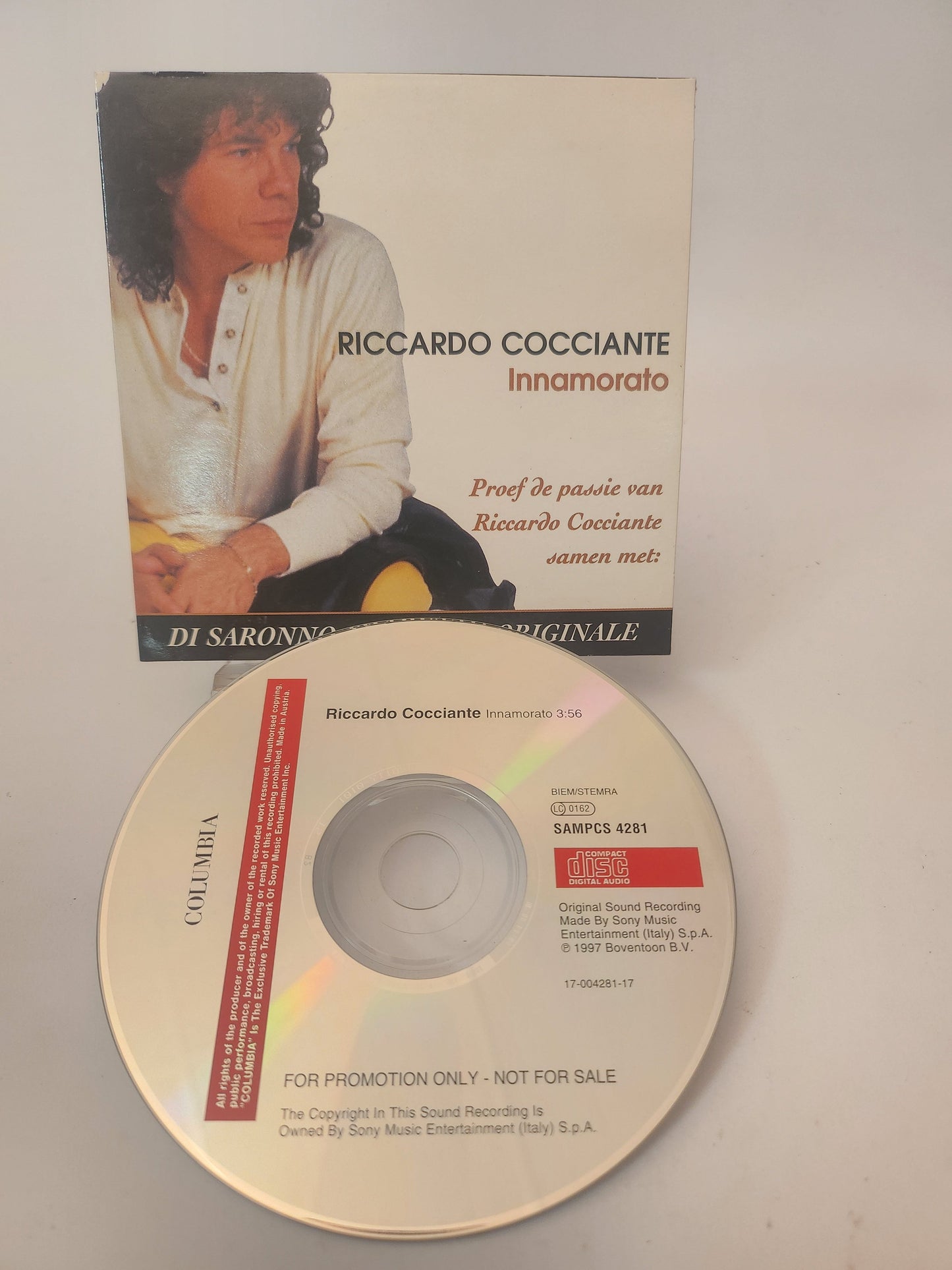 Riccardo Cocciante: Innamorato CD Single - CD Single