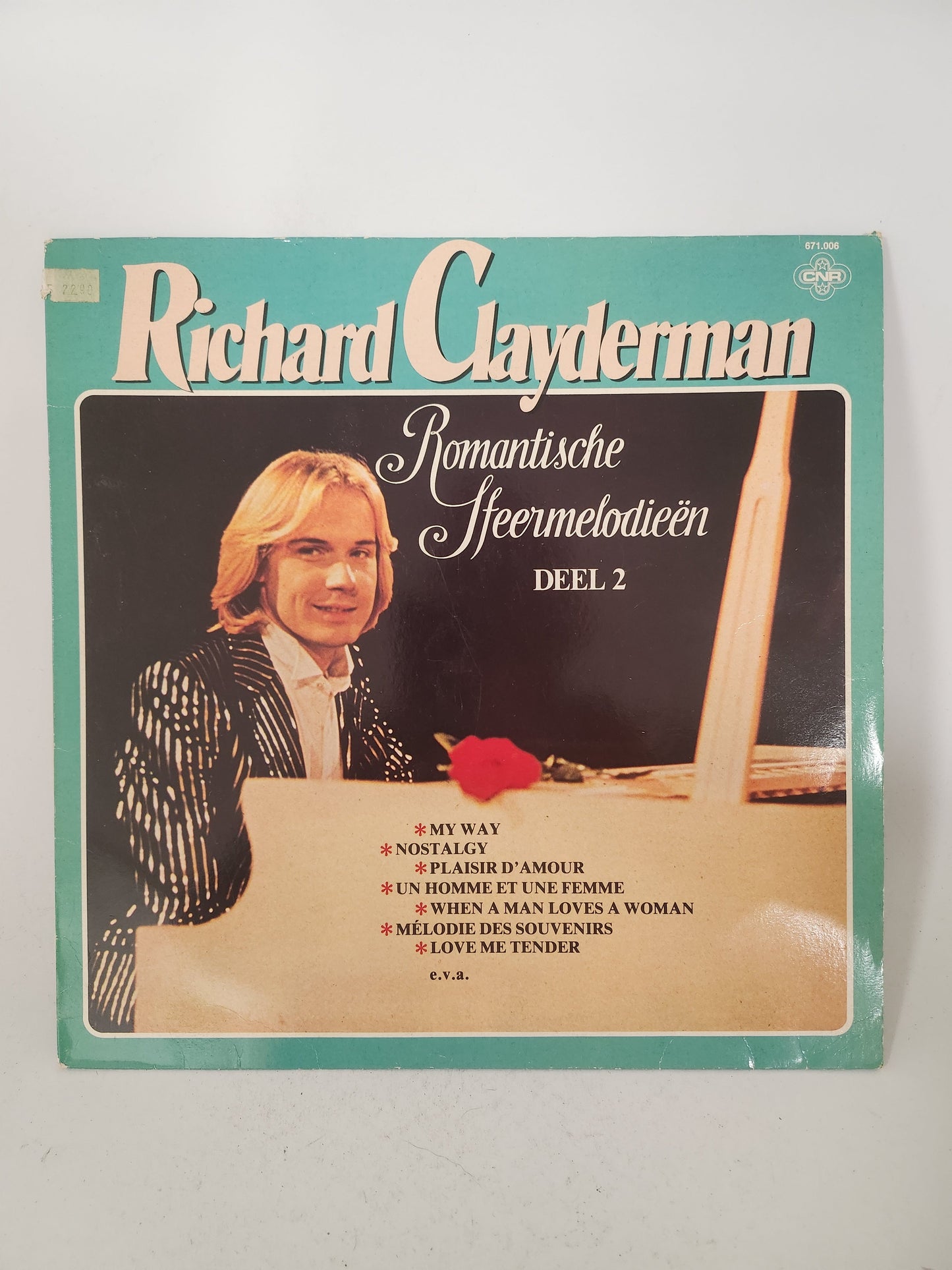 Richard Clayderman: Romantische Sfeermelodieën Deel 2 LP Vinyl - Lp Vinyl