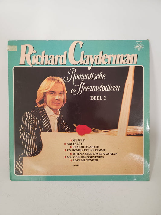 Richard Clayderman: Romantische Sfeermelodieën Deel 2 LP Vinyl - Lp Vinyl