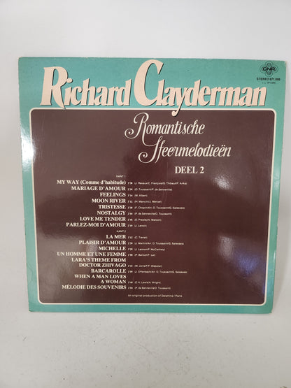 Richard Clayderman: Romantische Sfeermelodieën Deel 2 LP Vinyl - Lp Vinyl