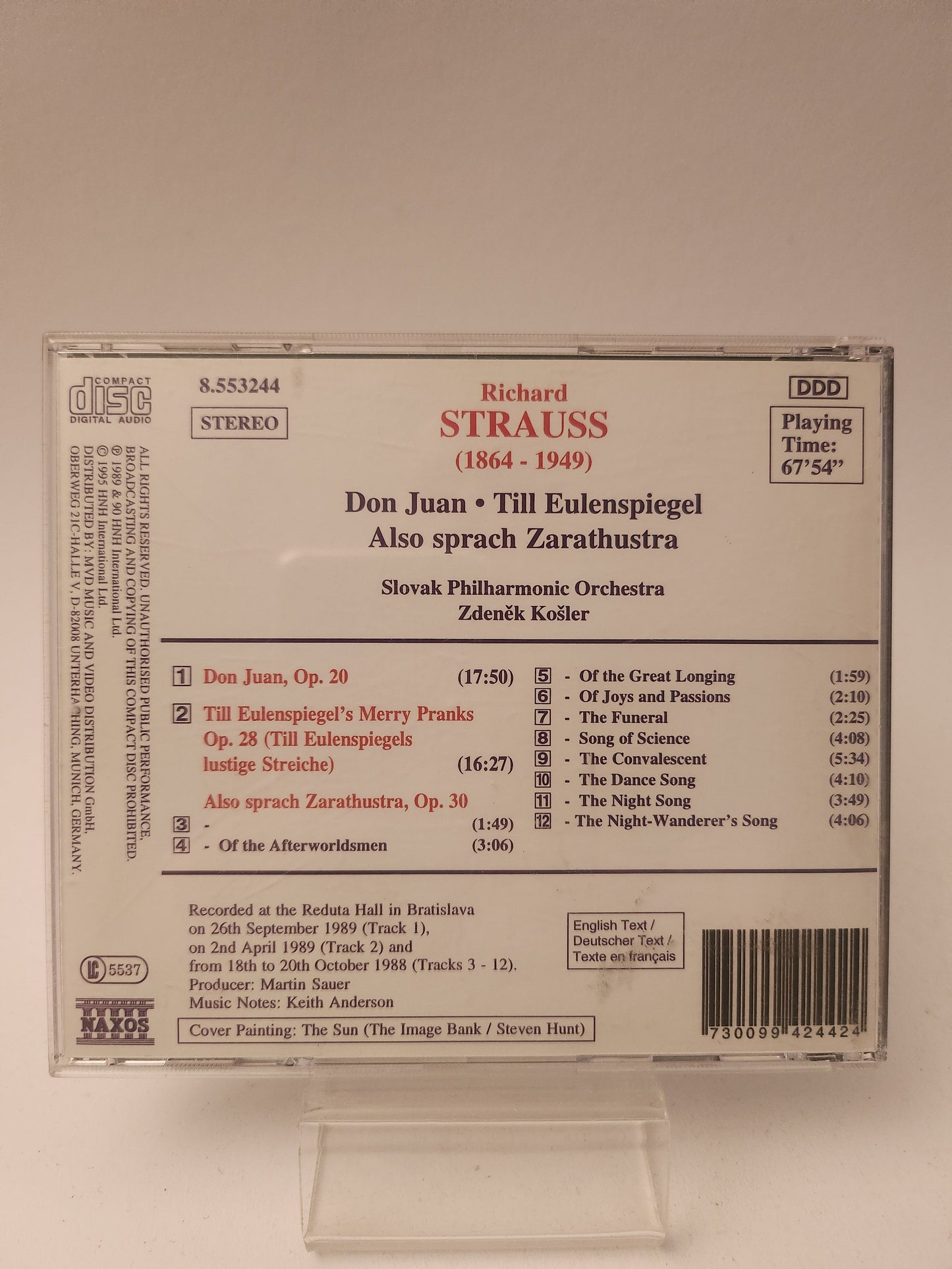 Richard Strauss CD - Cd