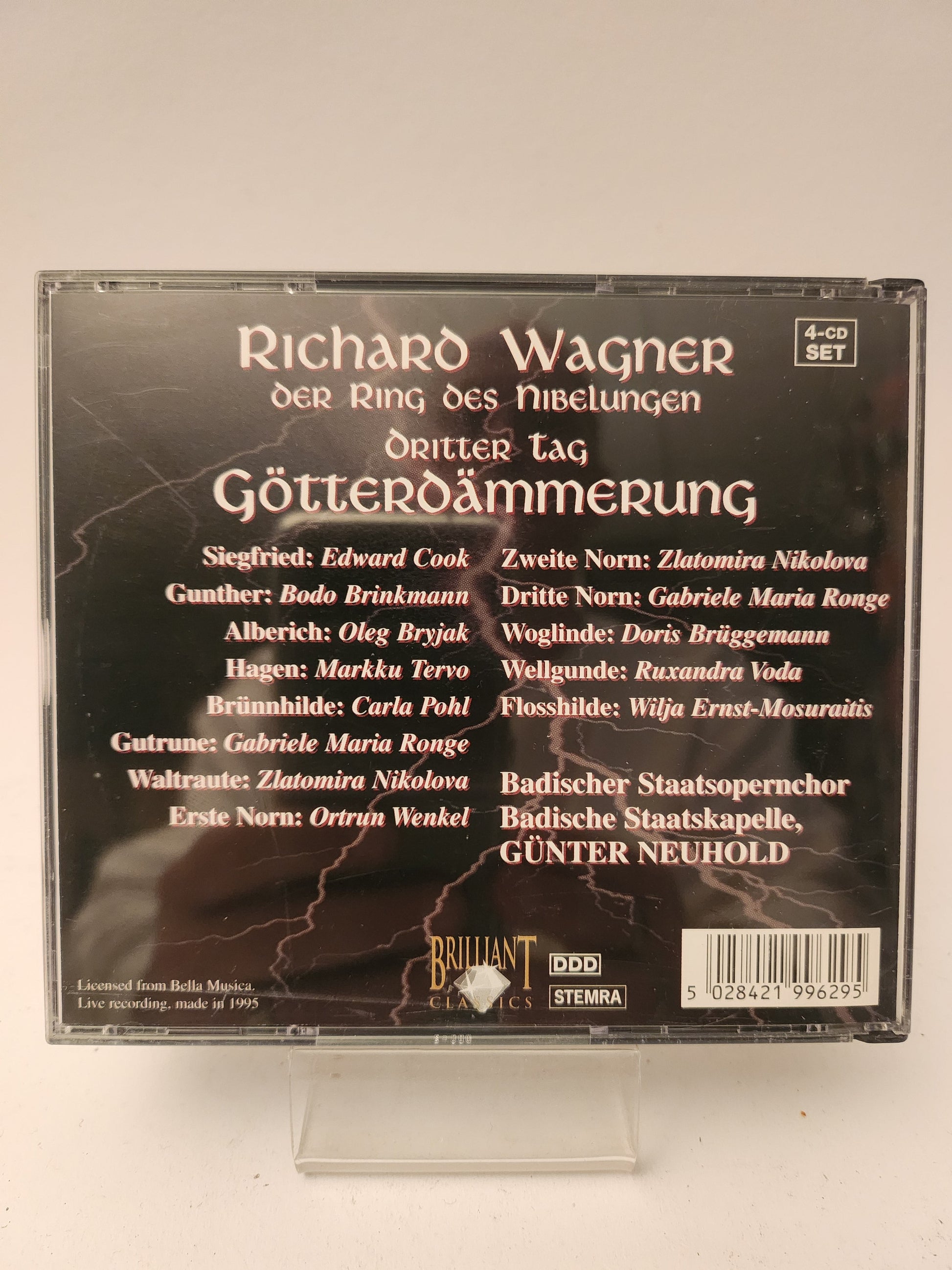 Richard Wagner: Der Ring des Nibelungen CD - Cd