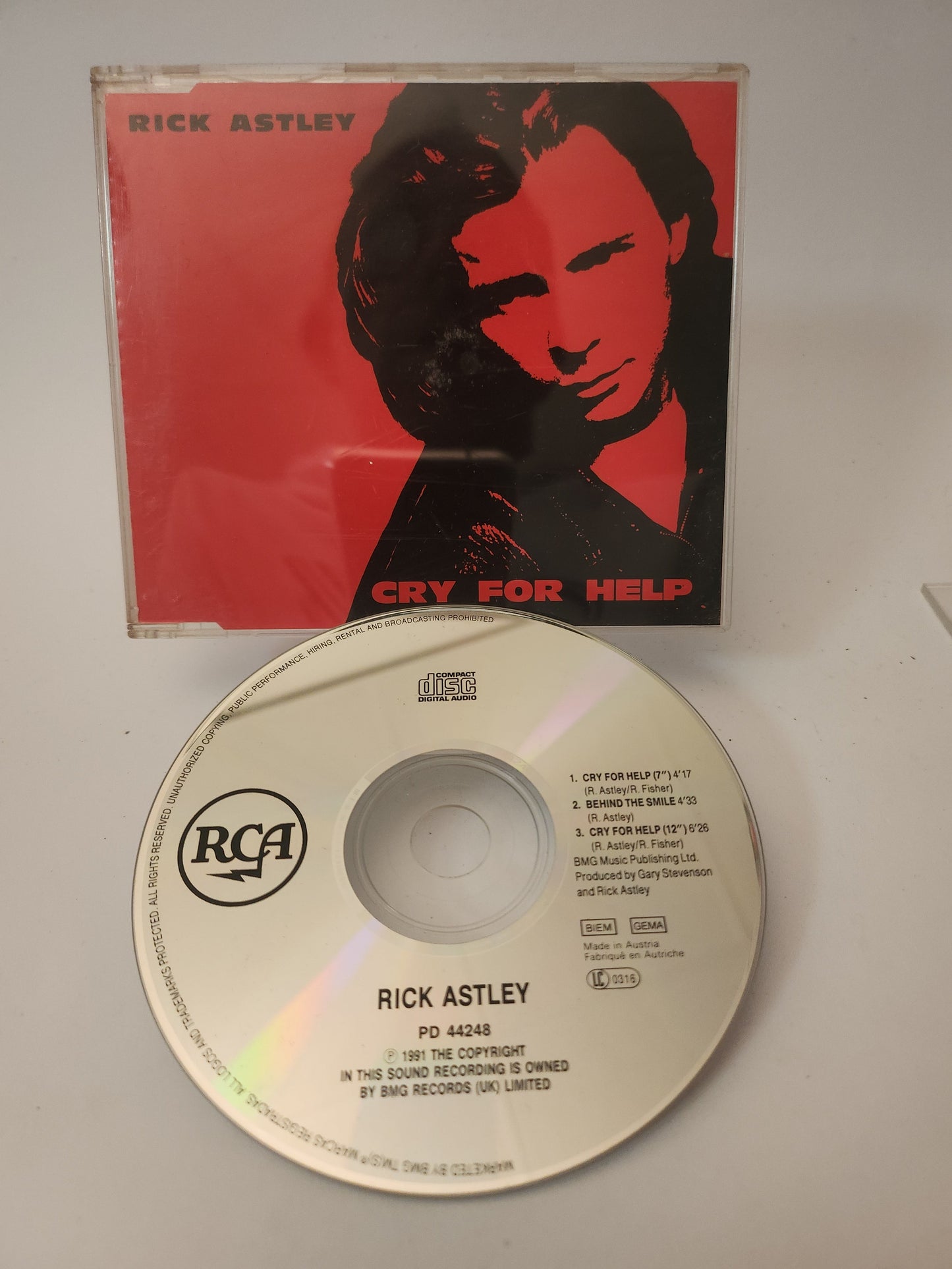 Rick Astley: Cry for Help CD Single - CD Single