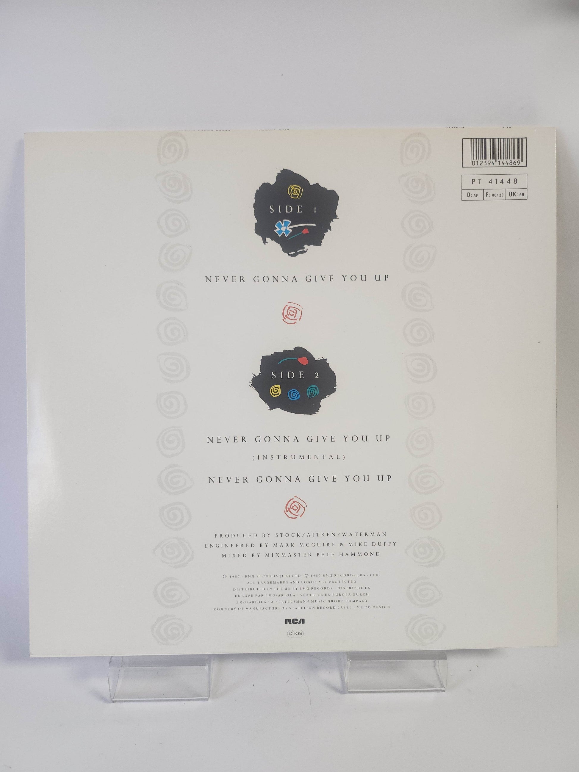 Rick Astley: Never Gonna Give You Up LP Vinyl - Feniks Gameshop