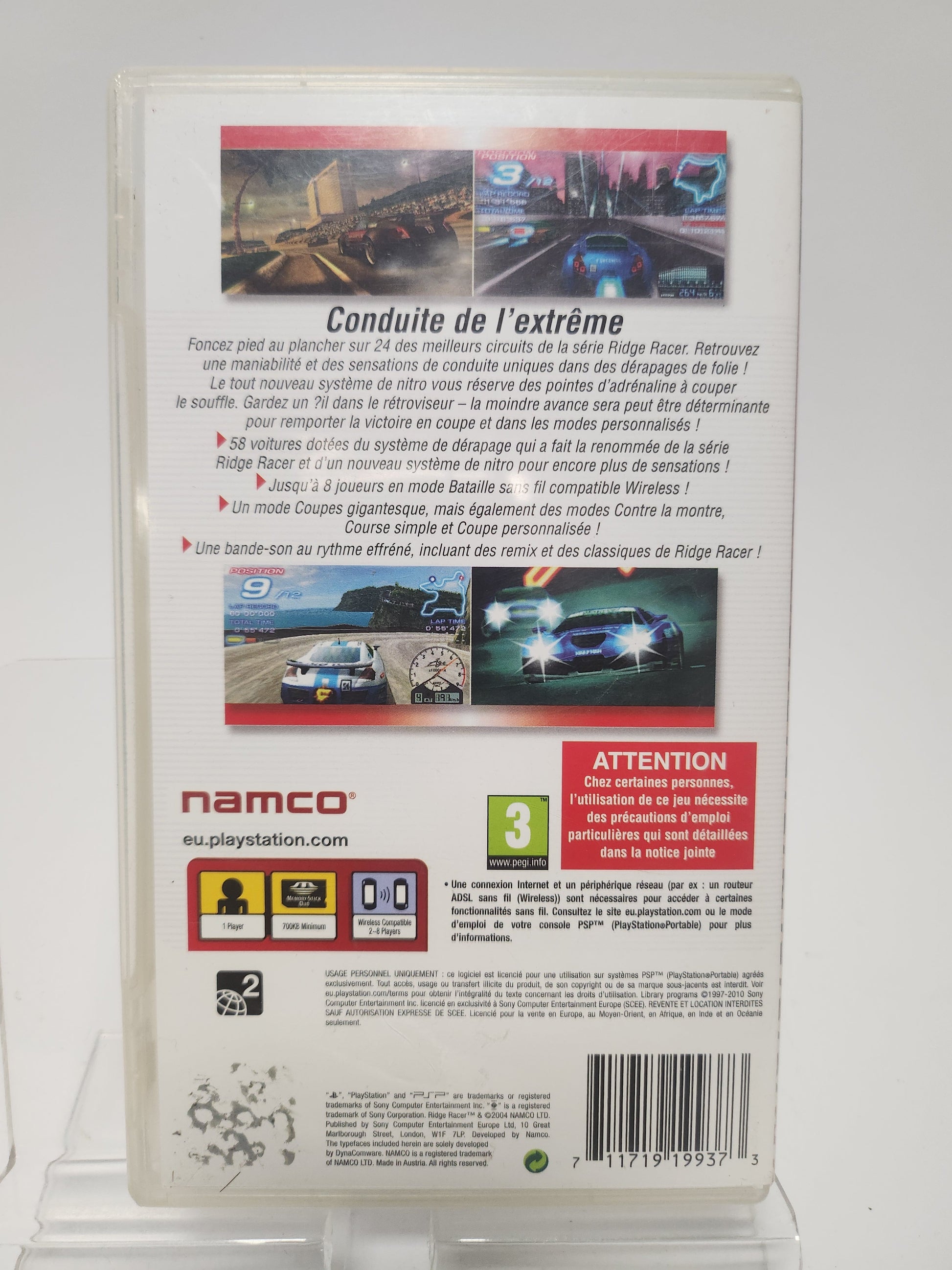 Ridge Racer Essentials Playstation Portable - Playstation Portable Games