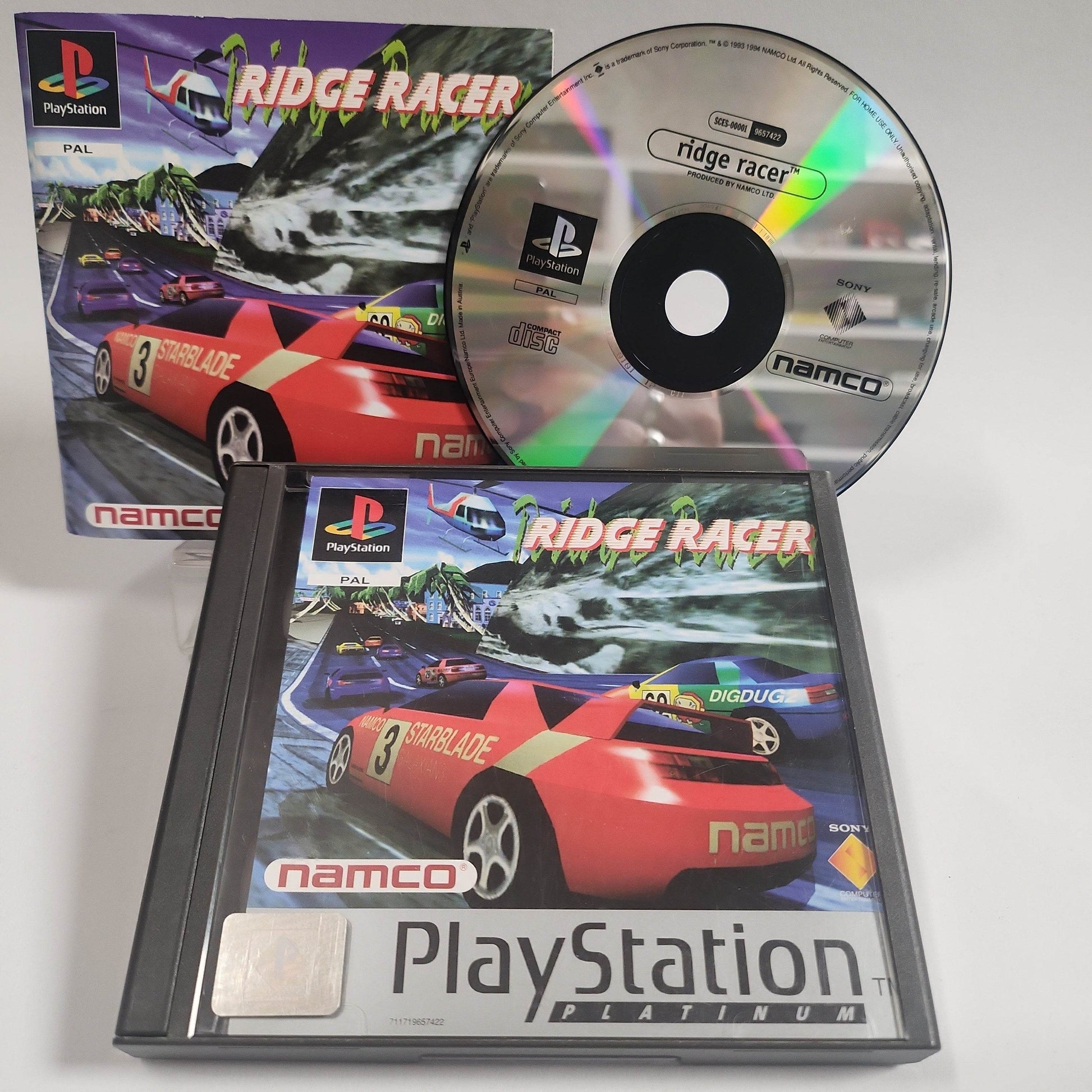 Ridge Racer Platinum Playstation 1 - Feniks Gameshop