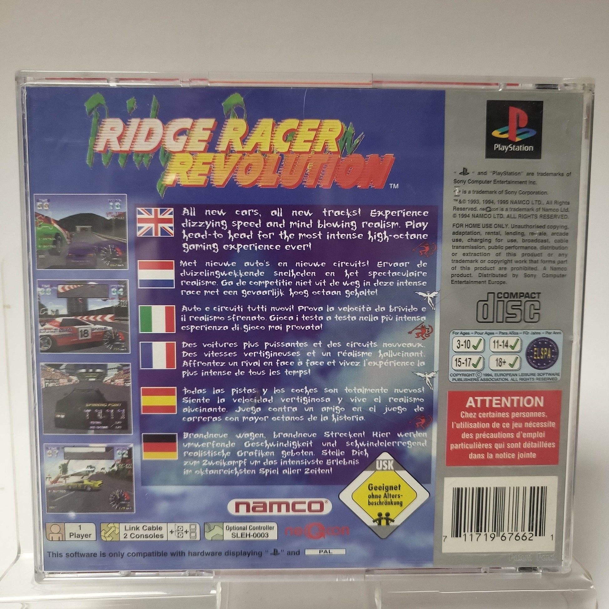 Ridge Racer Revolution Platinum Playstation 1 - Feniks Gameshop