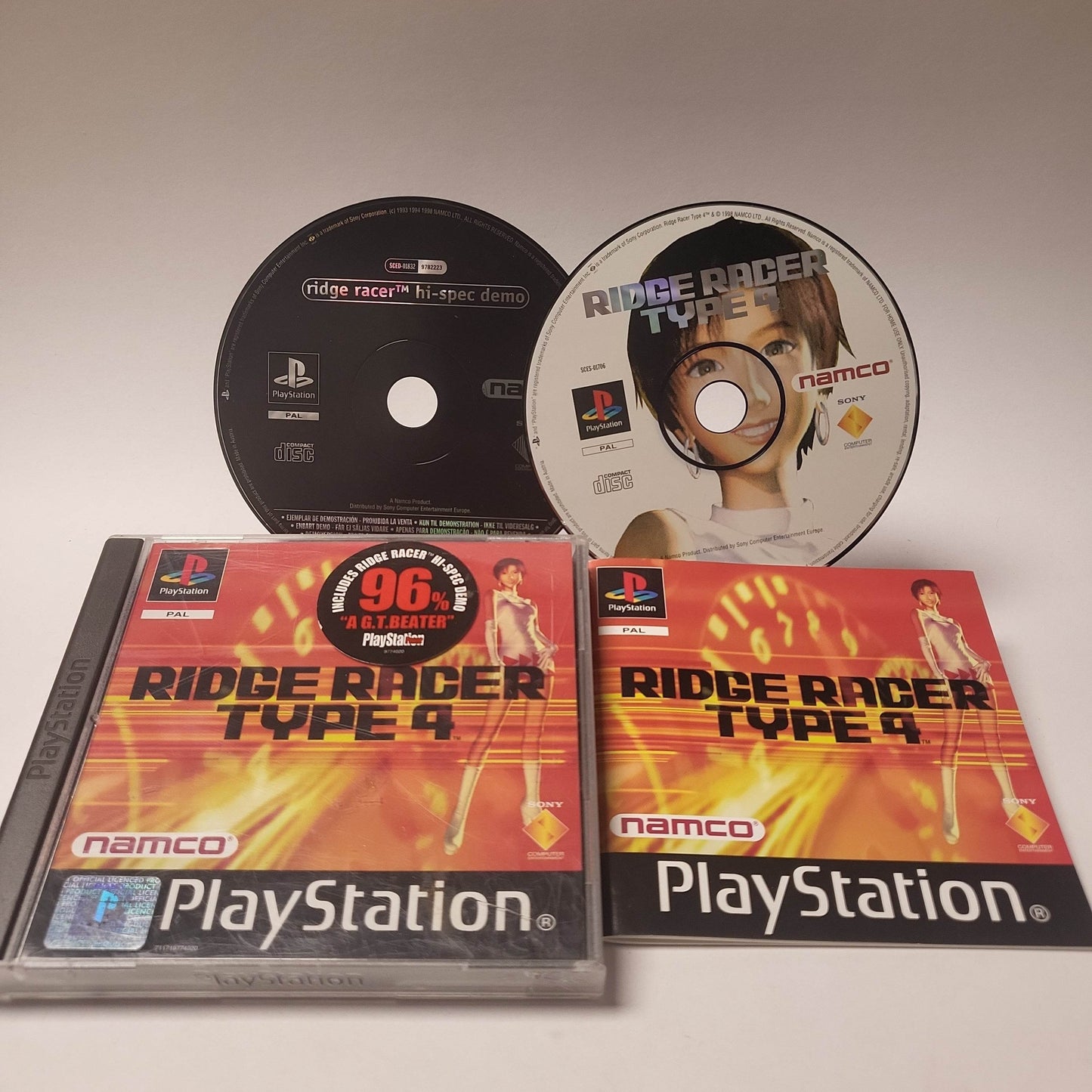 Ridge Racer Type-4 Playstation 1 - Feniks Gameshop