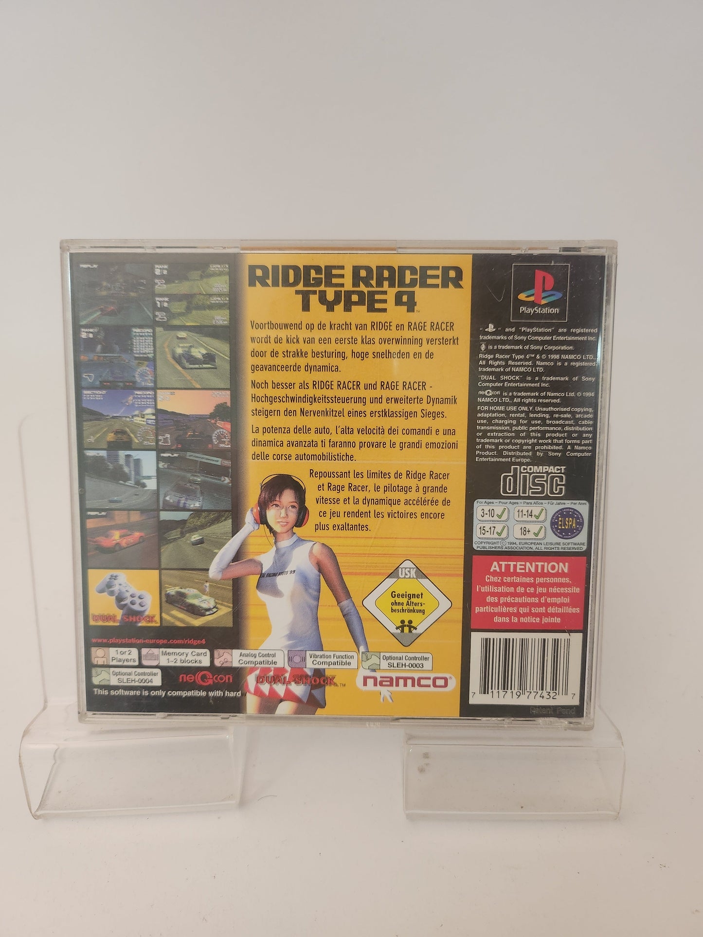 Ridge Racer Type-4 Playstation 1 - Playstation 1 Games