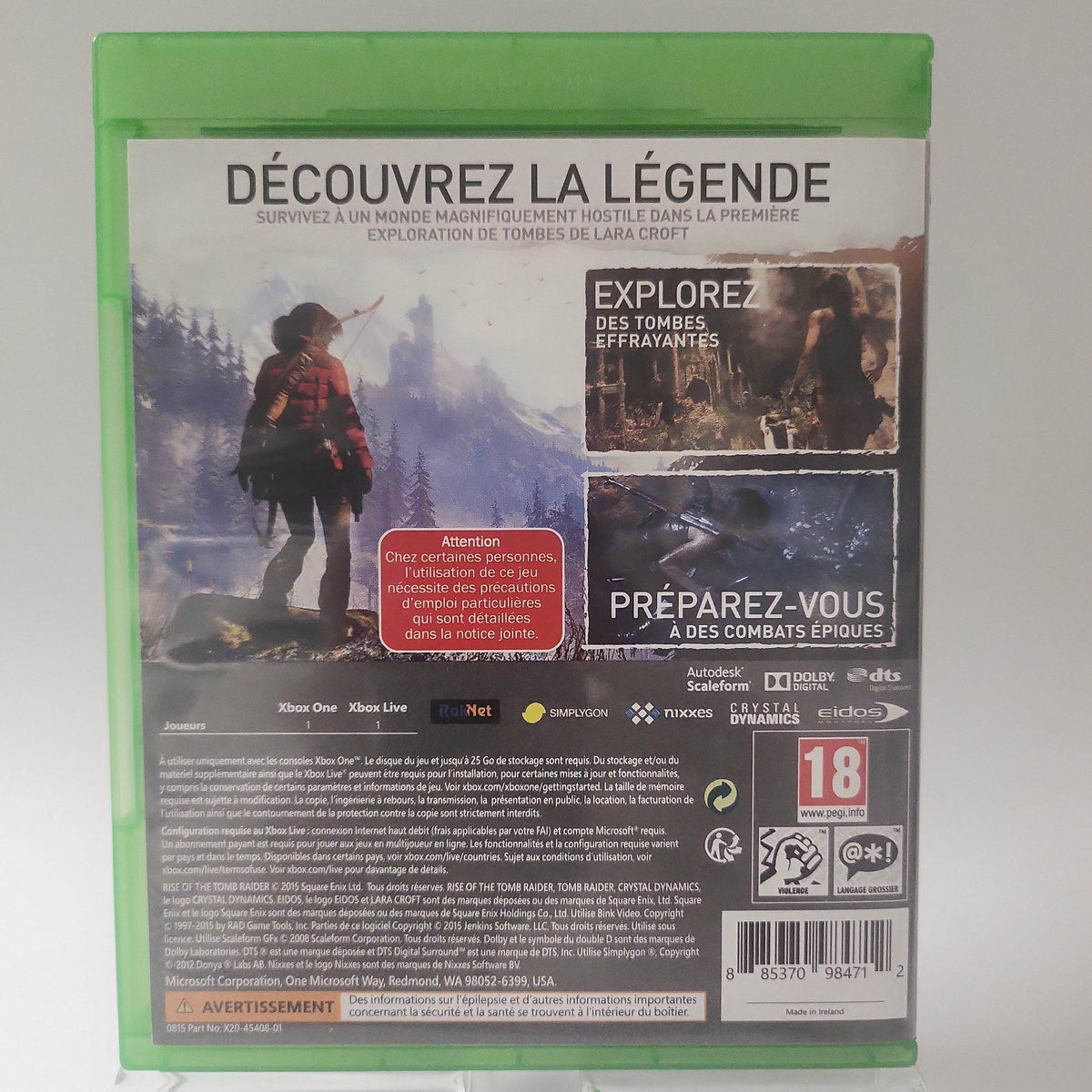 Rise of the Tomb Raider Xbox One - Feniks Gameshop