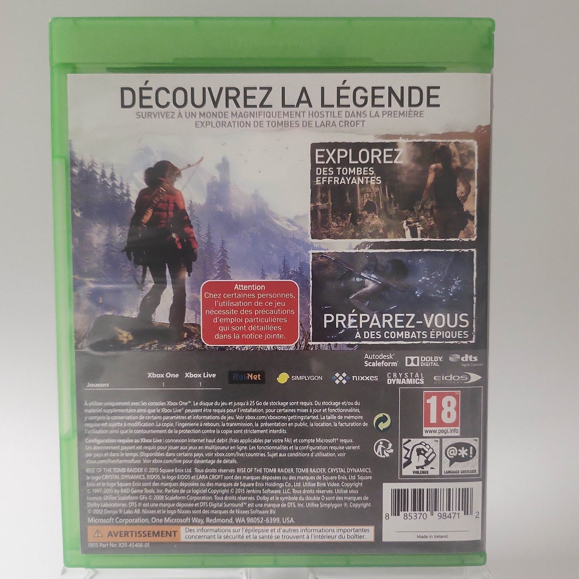 Rise of the Tomb Raider Xbox One - Feniks Gameshop
