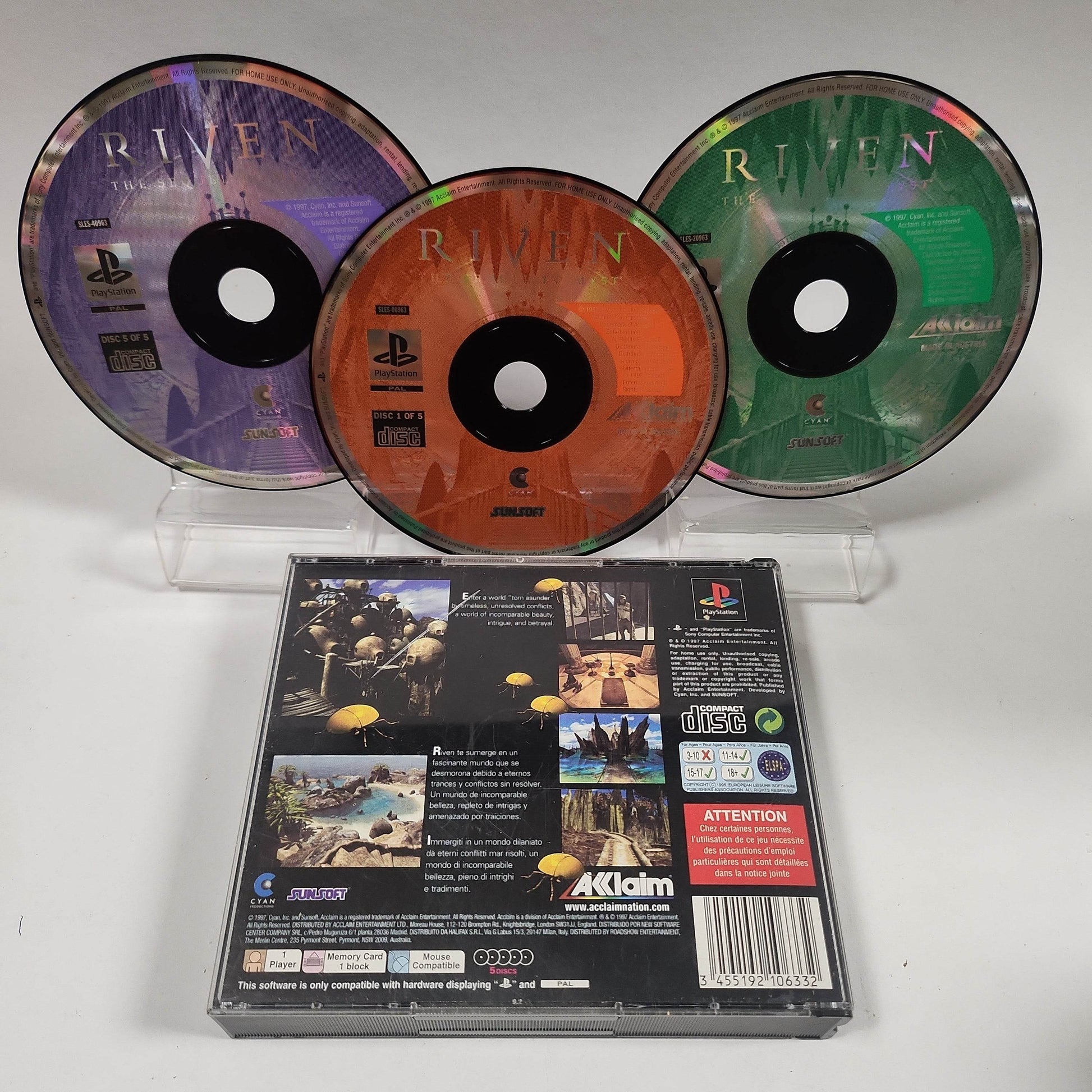 Riven The Sequel To Myst Playstation 1 - Feniks Gameshop
