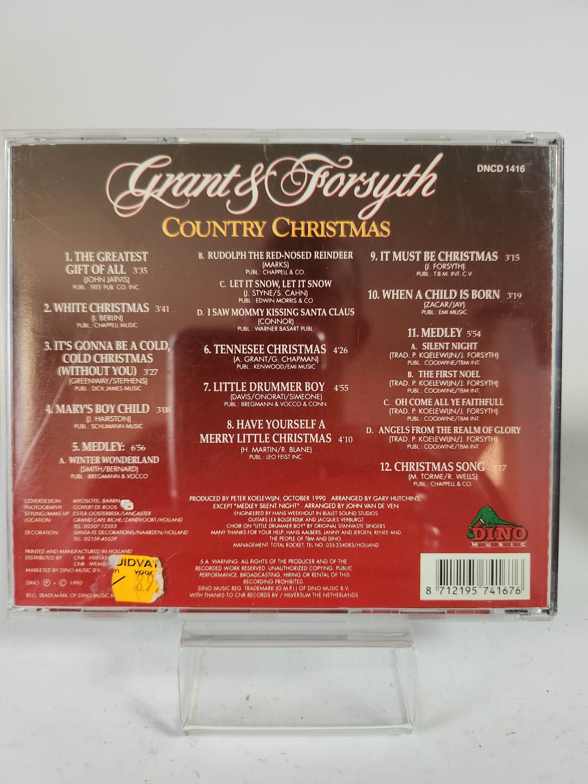 Grant & Forsyth: Country Christmas CD - Feniks Gameshop
