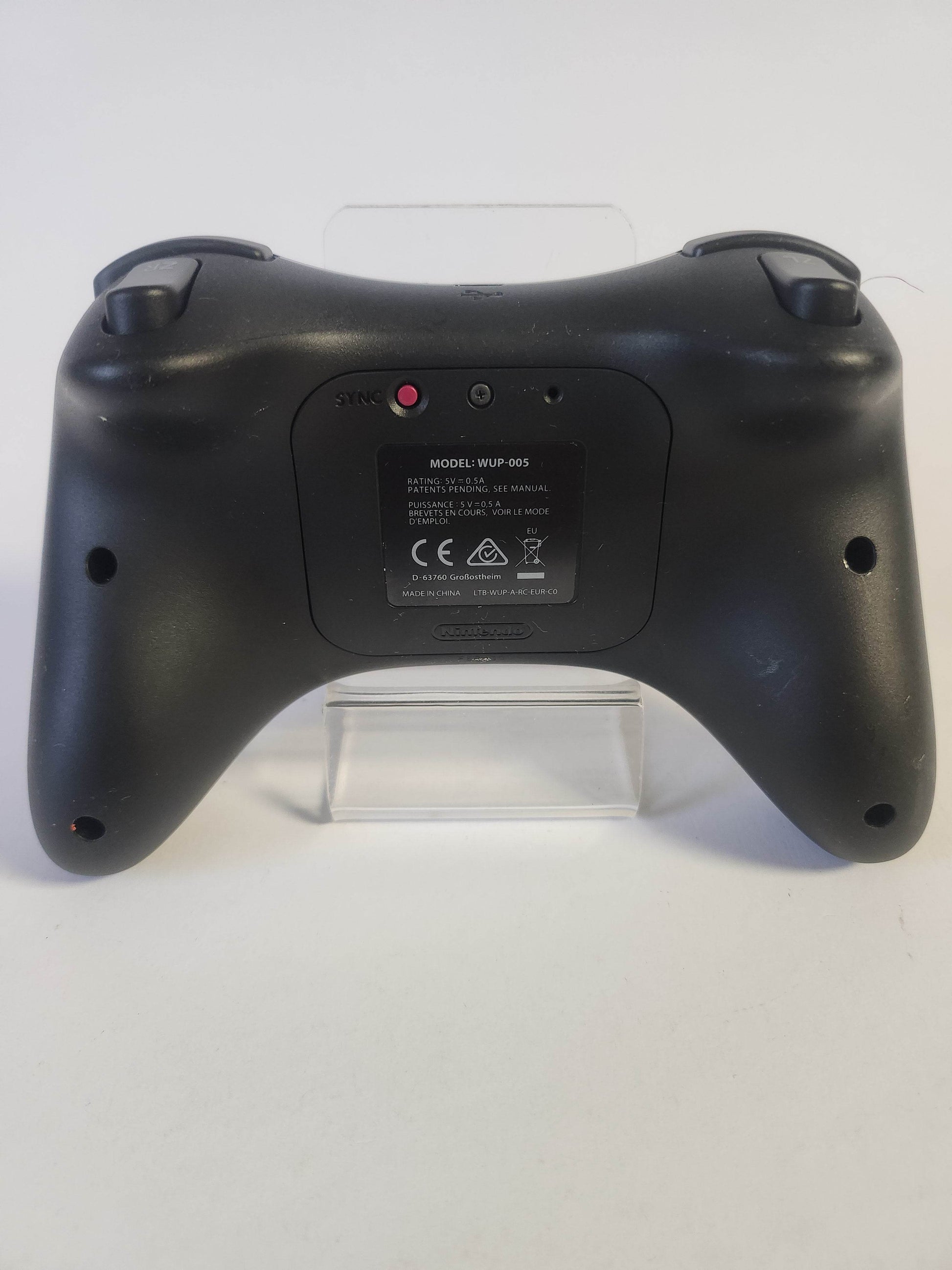 Zwarte Pro Controller Wii U - Feniks Gameshop