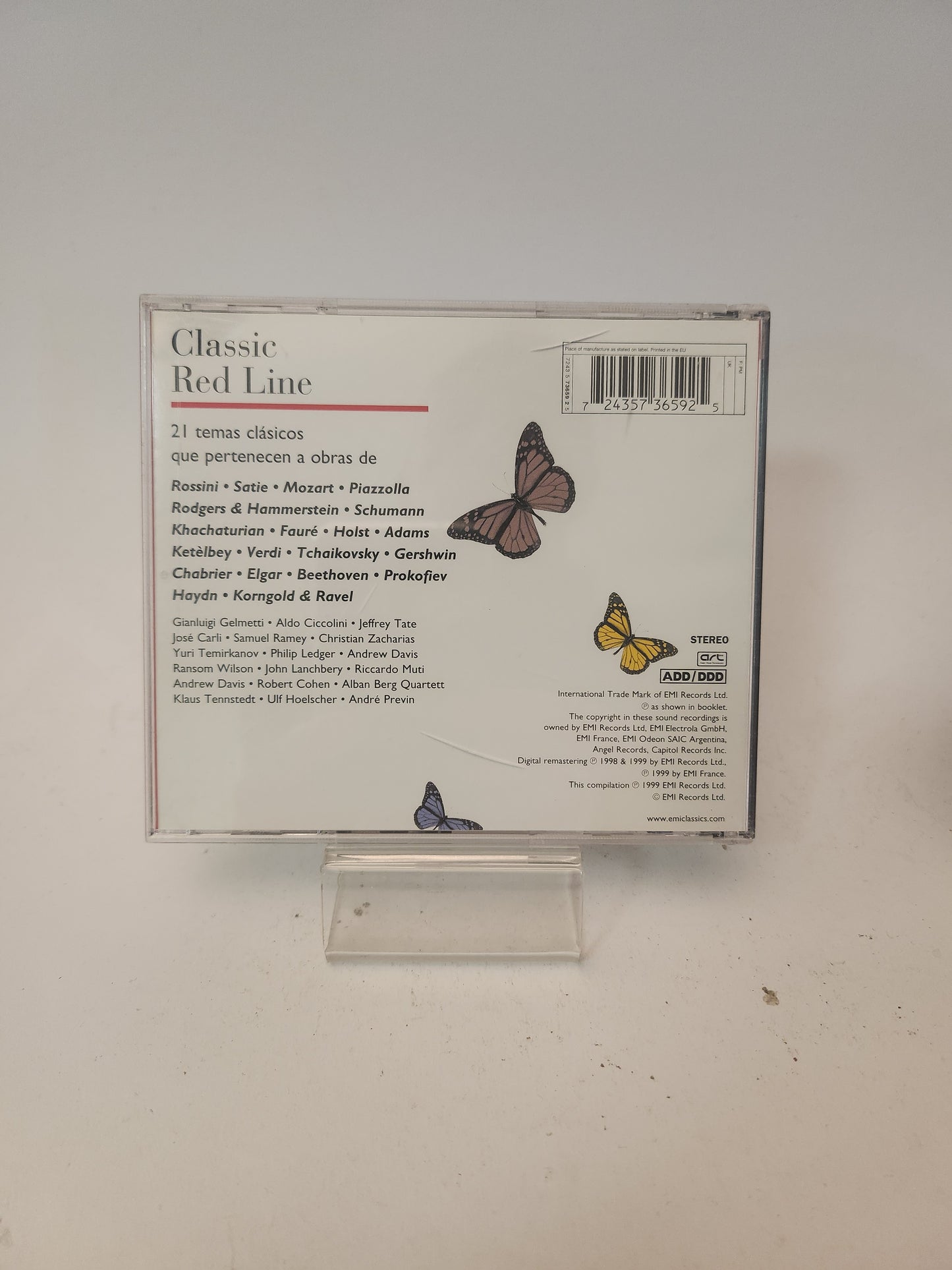 Classic Red Line CD