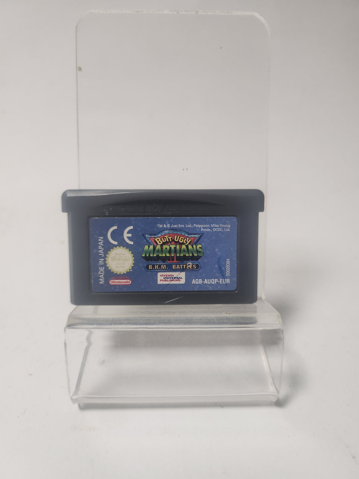Butt-Ugly Martains BKM kämpft gegen Game Boy Advance