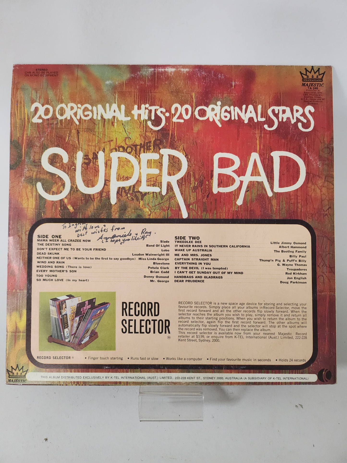 Super Bad LP Vinyl