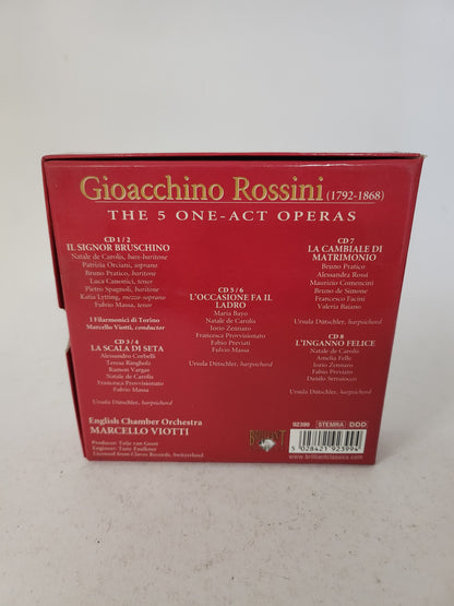 Gioacchino Rossini: the 5 One-Act Operas CD Box