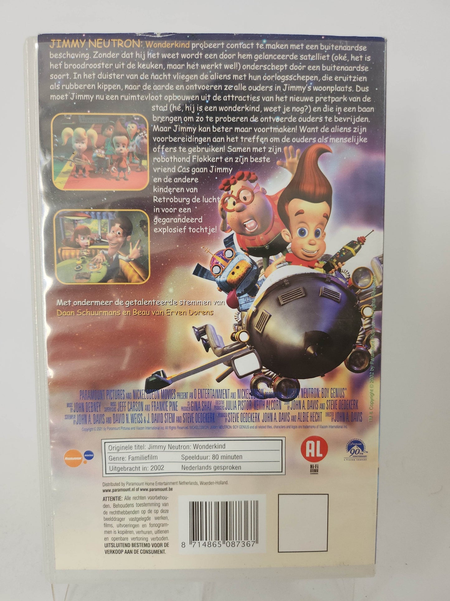 Jimmy Neutron: Wonderkind VHS Kids - Feniks Gameshop