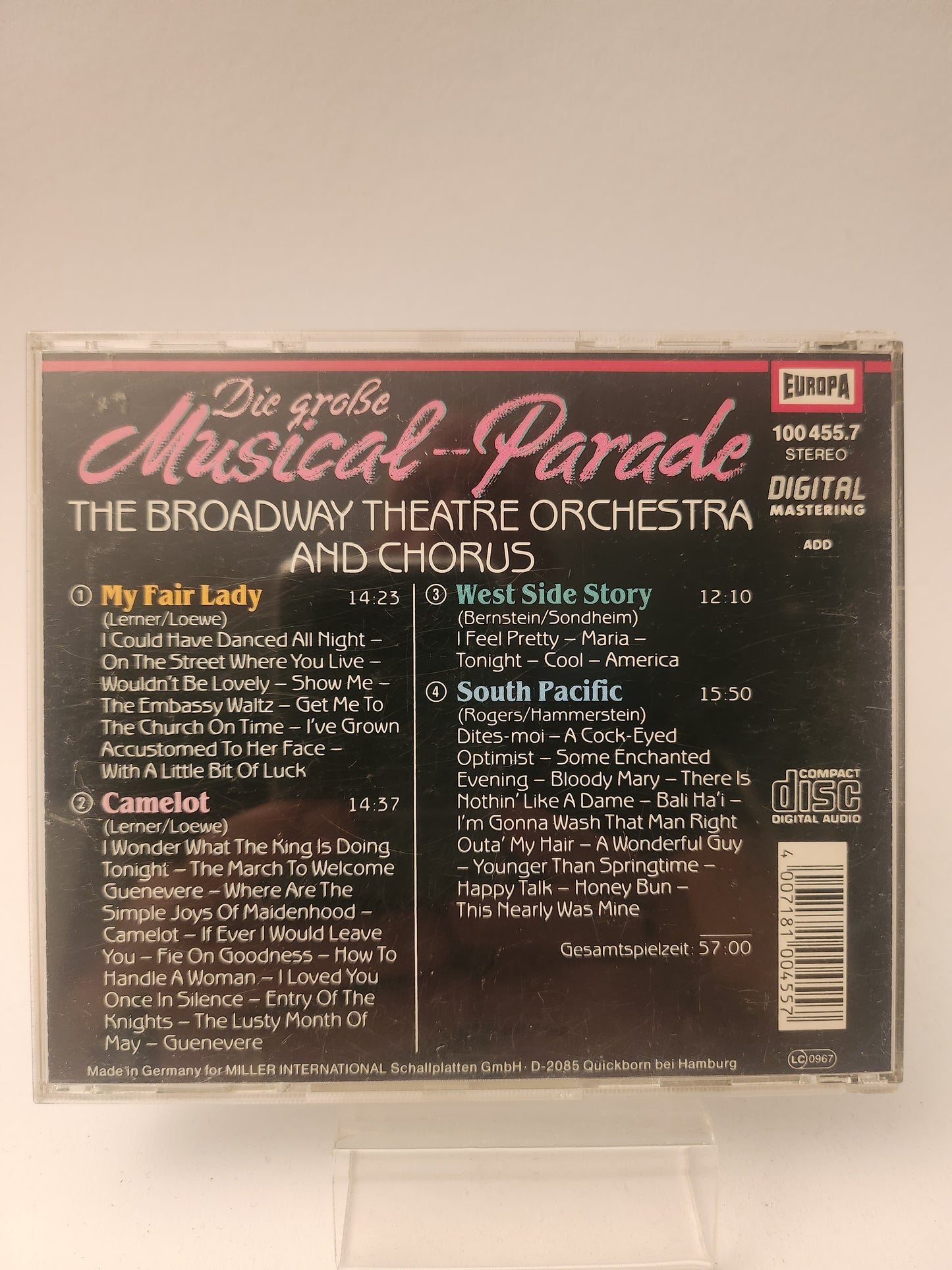 Die Große Musical Parade CD