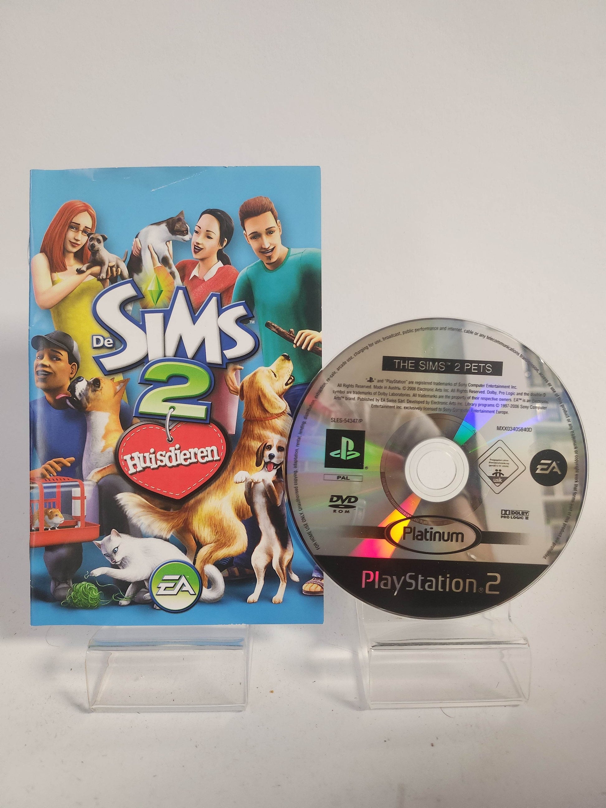 Sims 2 Huisdieren Platinum Playstation 2 - Feniks Gameshop