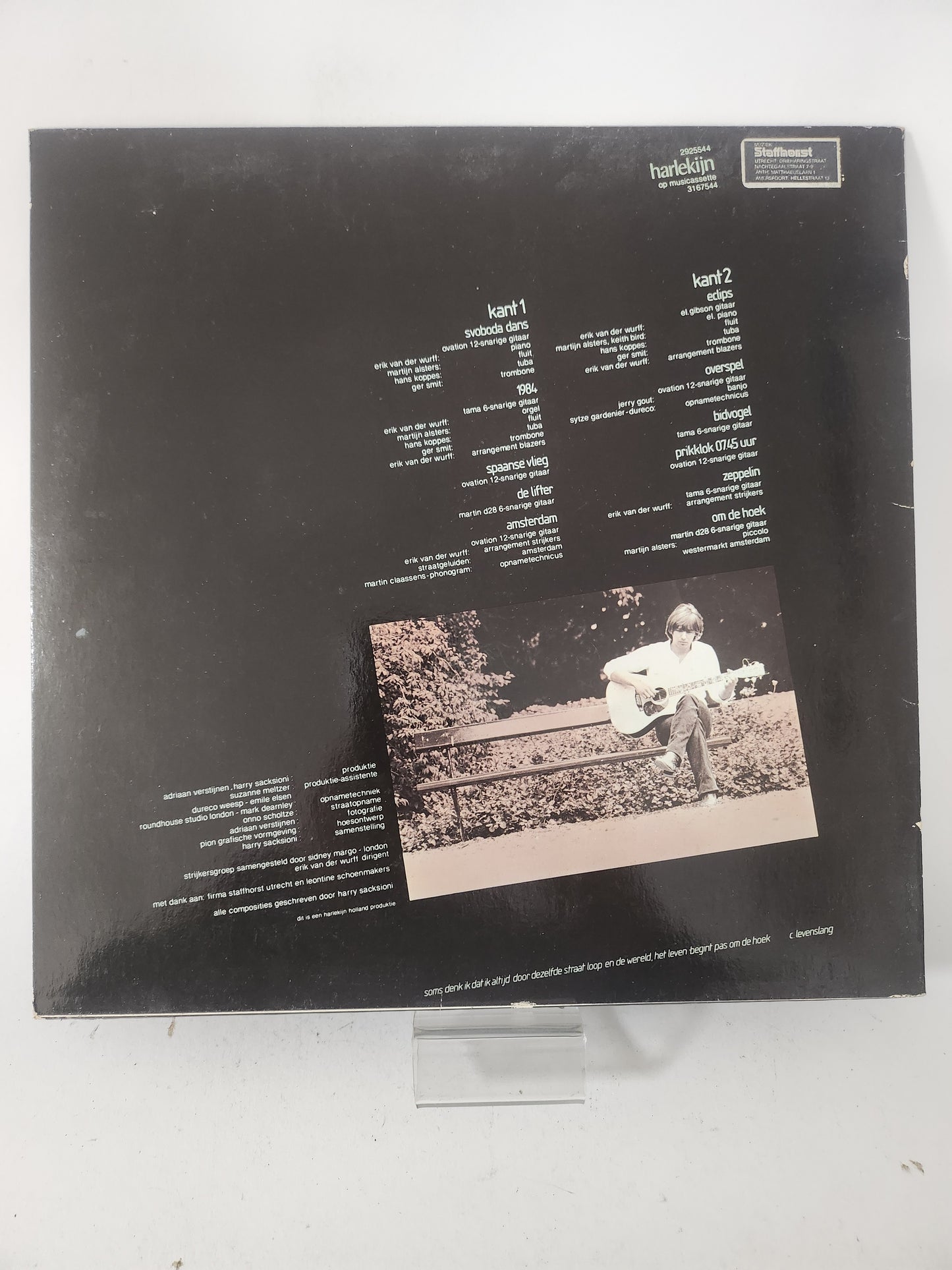 Om de Hoek: Harry Sacksioni LP Vinyl