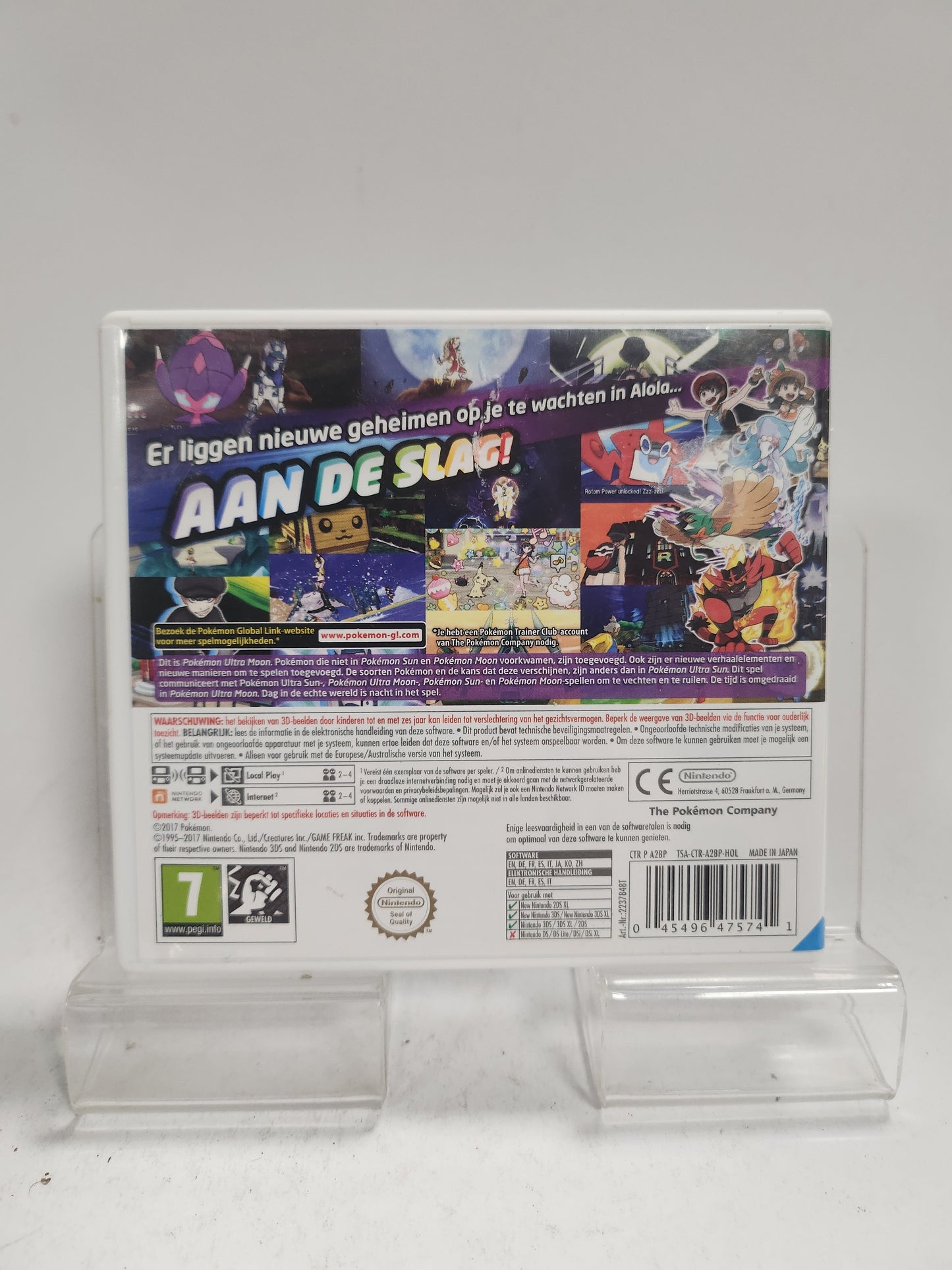 Pokemon Ultra Moon Nintendo 3DS