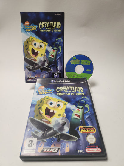 SpongeBob SquarePants Creatuur van de Krokante Krab Nintendo Gamecube