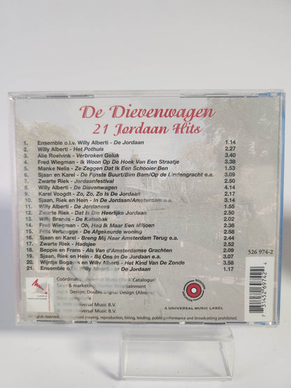 Dievenwagen 21 Jordaan Hits CD - Feniks Gameshop