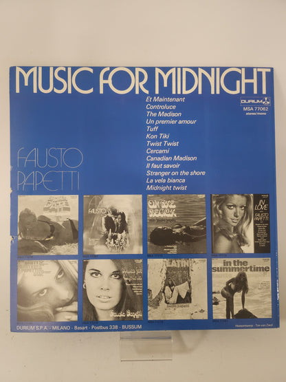 Music for Midnight: Fausto Papetti LP Vinyl