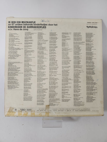 Ik ben een Muzikantje en 67 Andere Bekende Kinderliedjes LP Vinyl