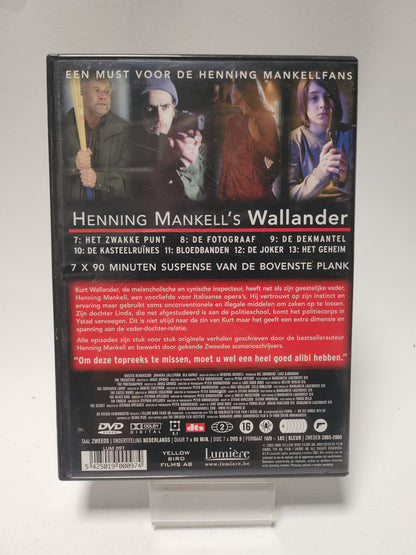 Henning Mankell's Wallander Volume 2 Afleveringen 7 tm 13 Dvd Box