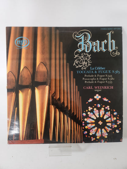 Bach: La Celebre Toccata & Fugue S 565 LP Vinyl