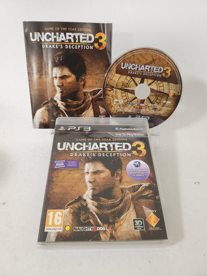 Uncharted 3 Drake's Deception Game of the Year Playstation 3