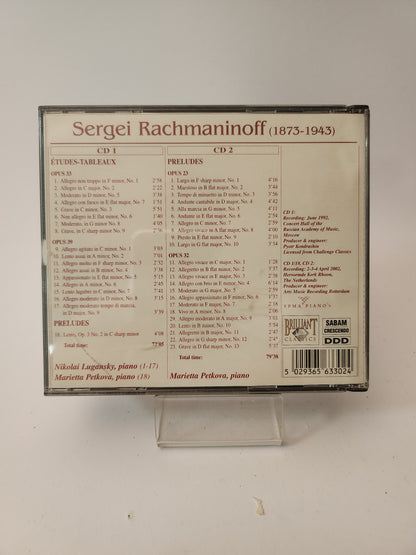 Sergei Rachmaninoff Dubbel CD