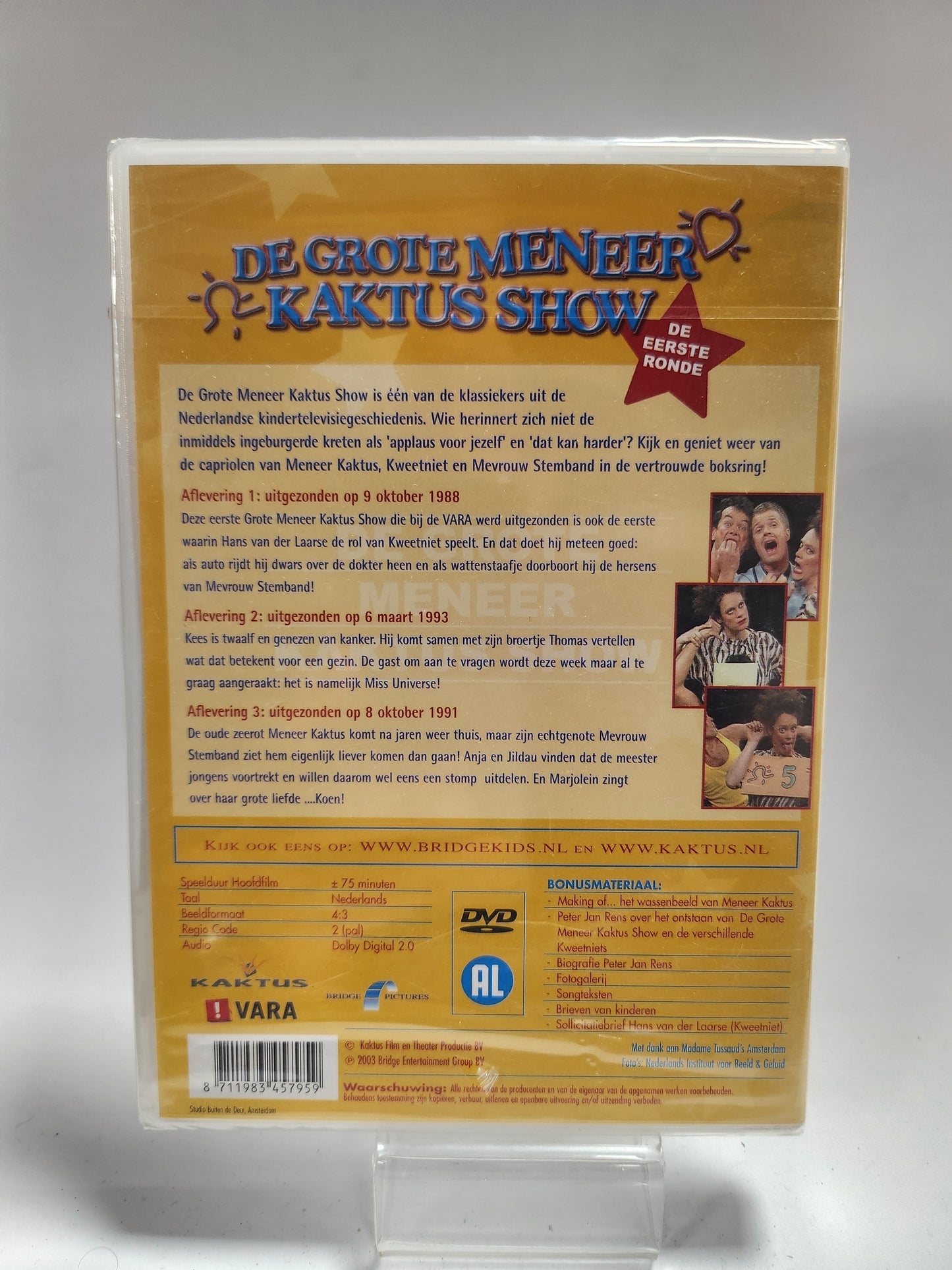Grote Meneer Kaktus Show: de Eerste Ronde geseald DVD Kids