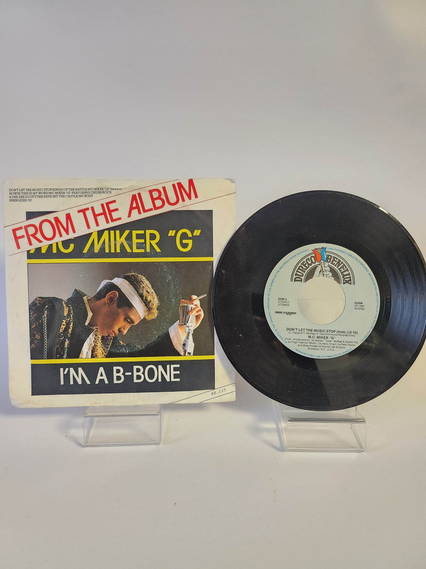 MC Miker G: Don't Let the Music Stop Single Vinyl - Feniks Gameshop