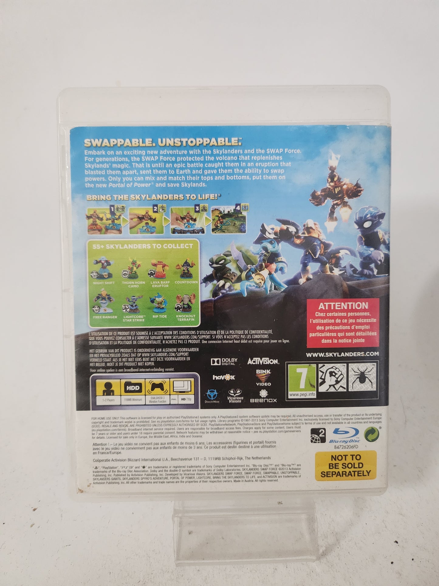 Skylanders Swap Force (No Book) PlayStation 3