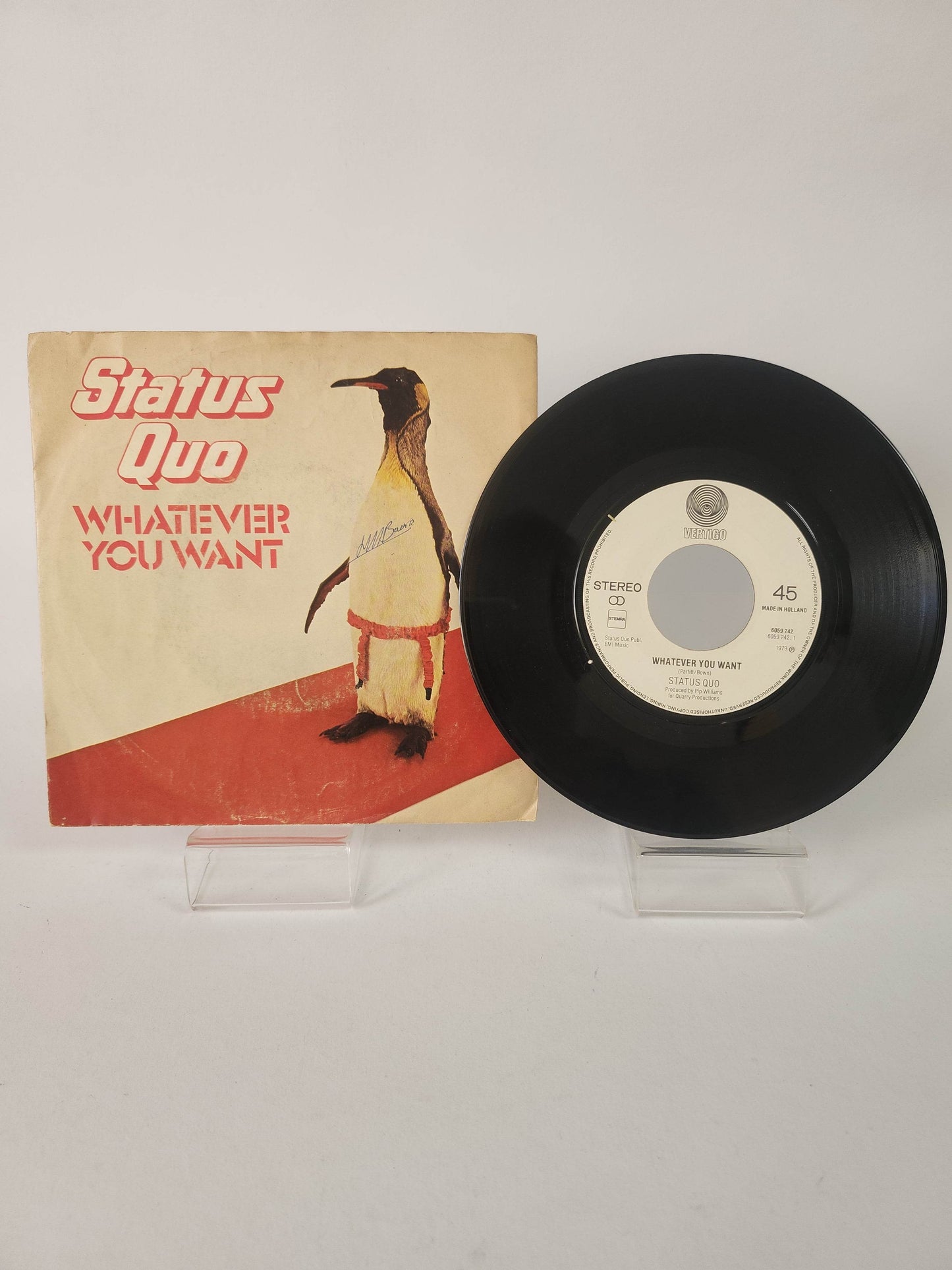 Status Quo: Whatever You Want Single Vinyl - Feniks Gameshop