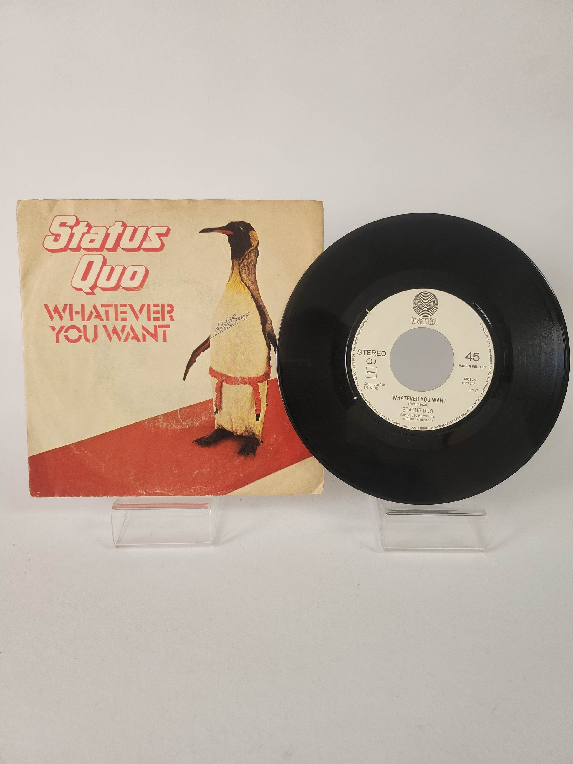 Status Quo: Whatever You Want Single Vinyl - Feniks Gameshop