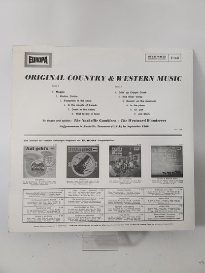 Original Country & Western Music LP Vinyl