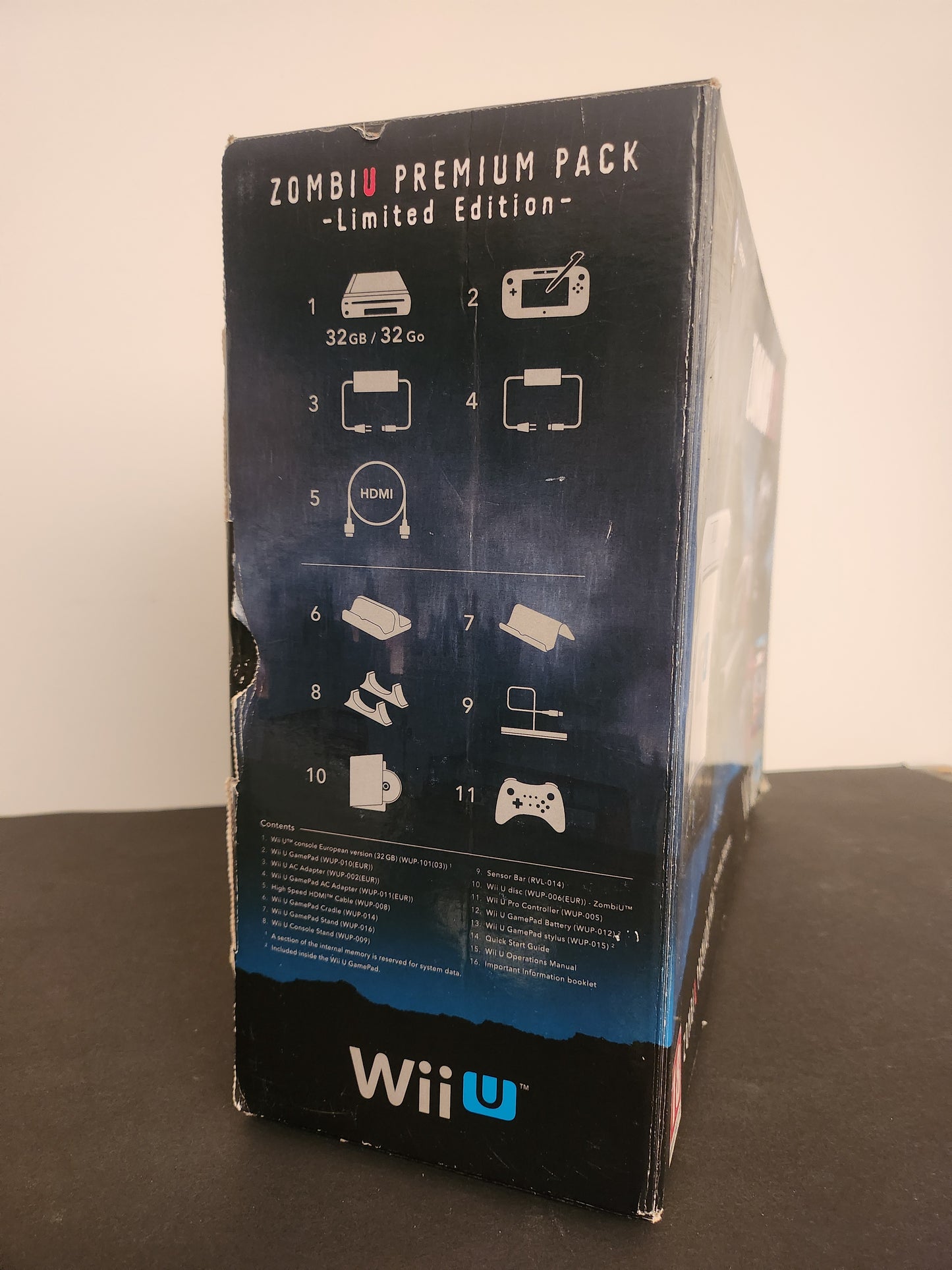 Zombi U Premium Pack Limited Edition Nintendo Wii U