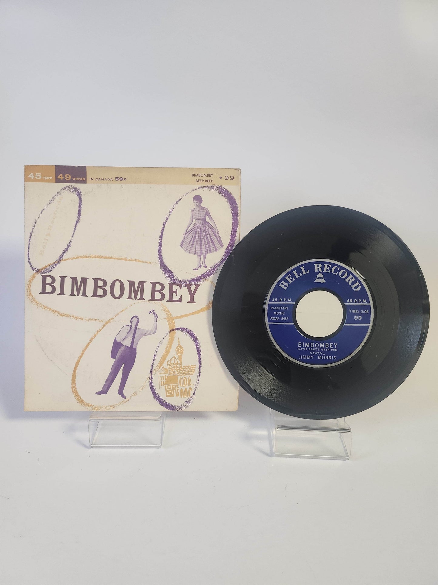 Bell Records No 99 Single Vinyl - Feniks Gameshop