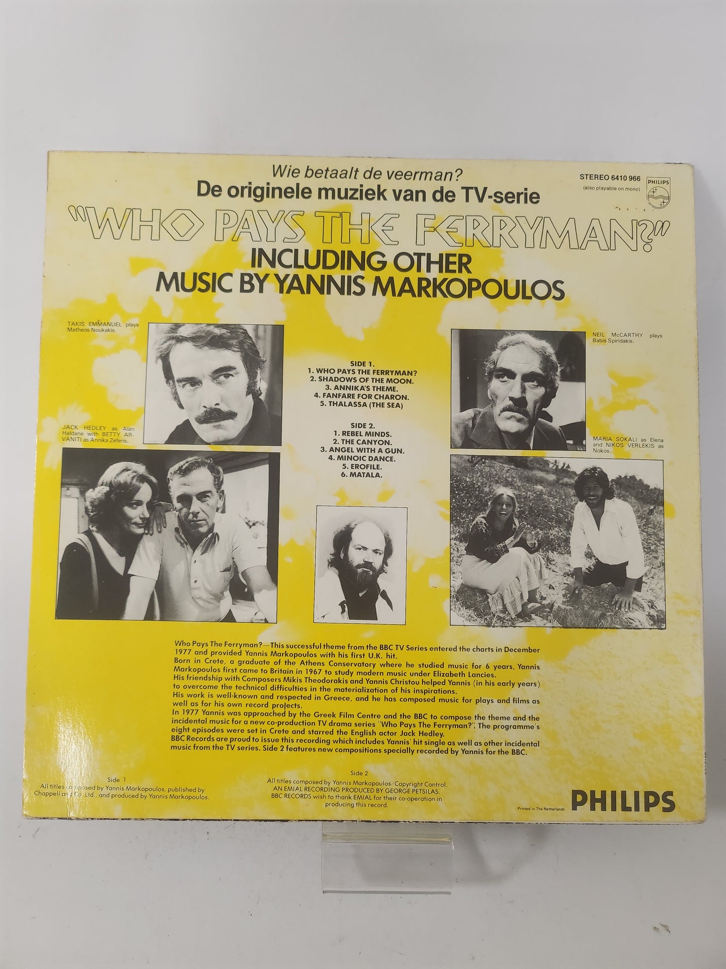 Who Pays the Ferryman: de TV Serie LP Vinyl
