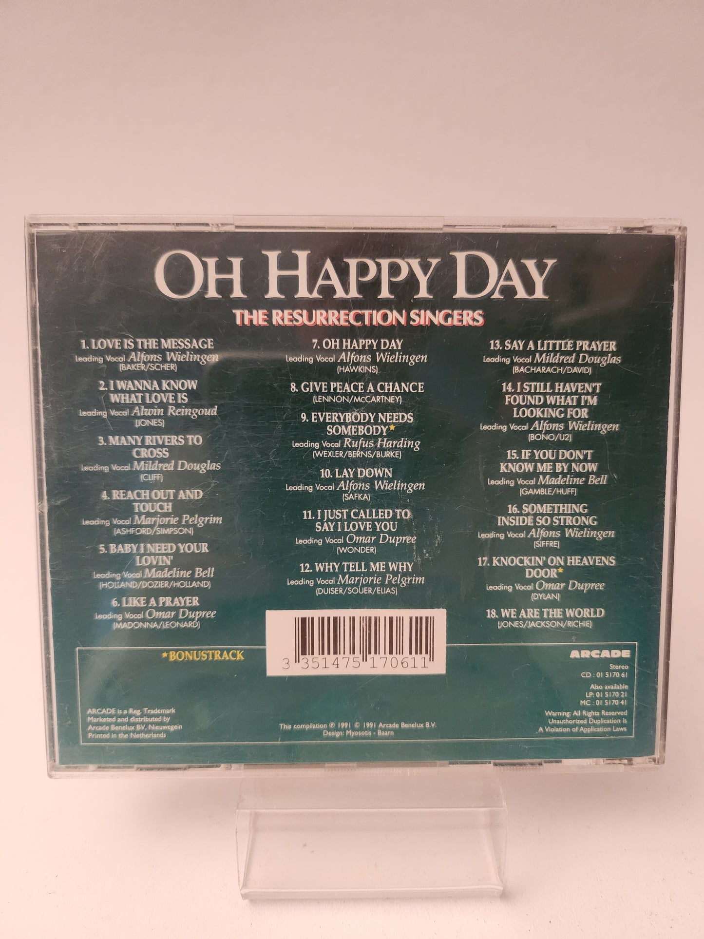 Oh Happy Day: the Resurrection Singers CD