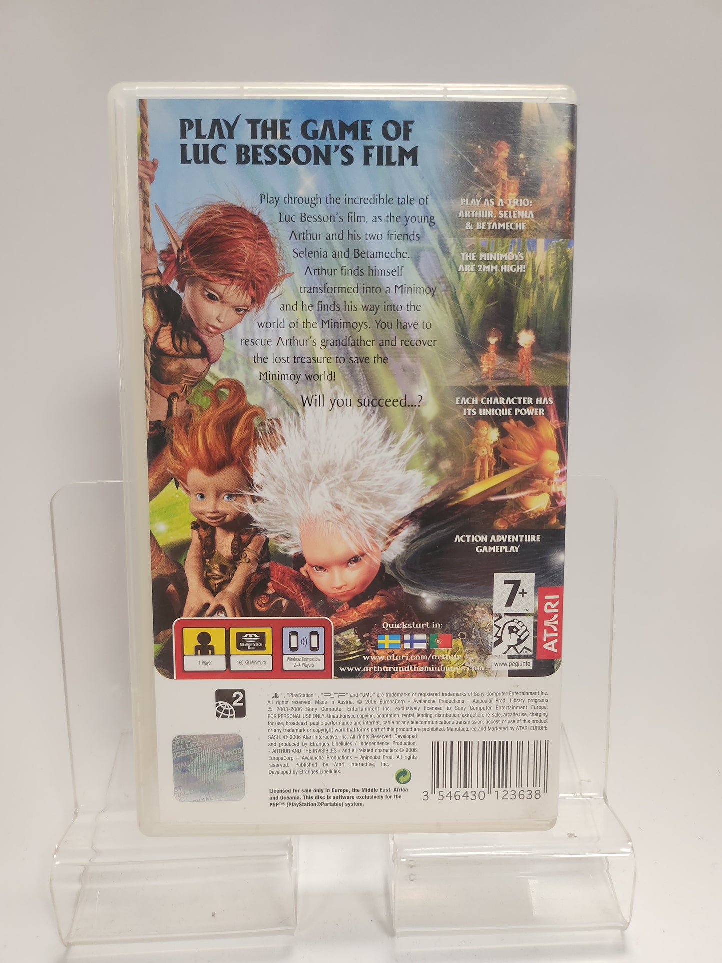 Arthur and the Invisibles Playstation Portable