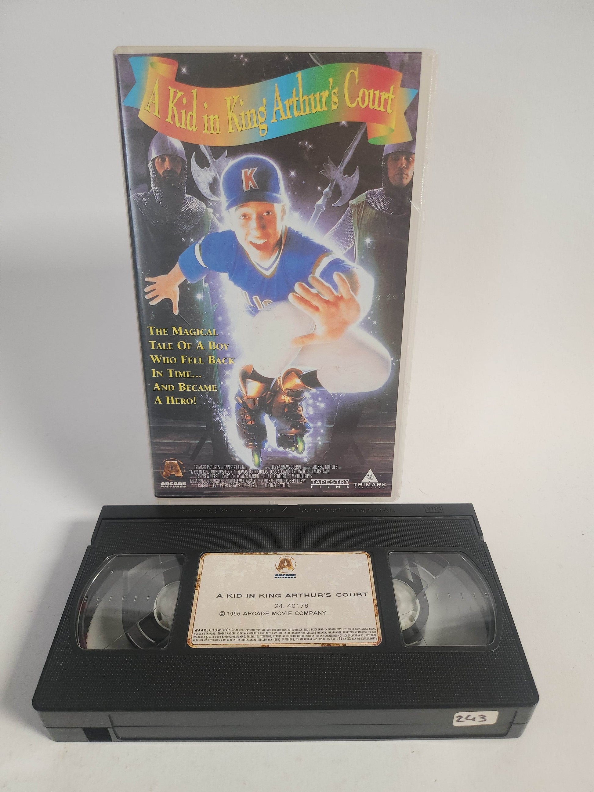 A Kid in King Arthur's Court VHS Kids - Feniks Gameshop